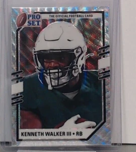 2022 Leaf Pro Set Kenneth Walker III Wave Refractor # PSP-KW2 SEAHAWKS MSK - Bild 1 von 2