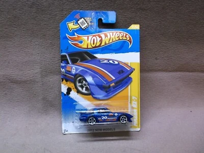 Hot Wheels 2012 #31 azul 1983 83 Mazda RX-7 IMSA RACER JDM Fast Furious Drifter Foto 1 de 3