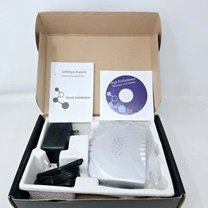 INTELLINET ACCESS POINT WIRELESS LAN 108Mbps - Super G 108Mbps Wifi New In Box - Picture 1 of 7