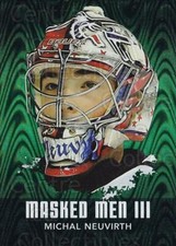 2010-11 Between The Pipes Masked Men III Emerald #35 Michal Neuvirth