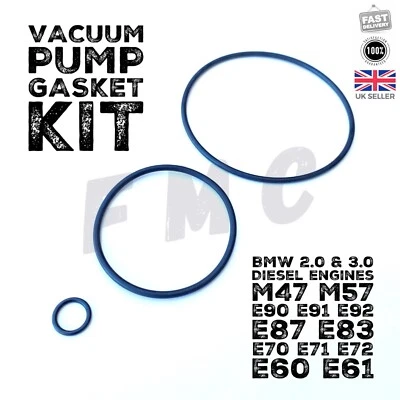 BMW 3.0 Diesel 2.0 Diesel 1 3 5 Series X3 X5 Vacuum Pump Gasket M41 M47 M51 M57 - Image 1 of 4