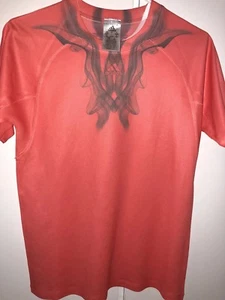 Adidas men bright orange short sleeve t-shirt RN:88387 CA:40312 Large - Picture 1 of 10