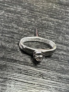 Genuine Cartier 18K White Gold With Diamond 12.80 mm Pusher - Picture 1 of 5