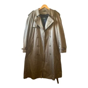 Lauren Ralph Lauren Men's 44R Edmund Double Breasted Trench Coat - Picture 1 of 14