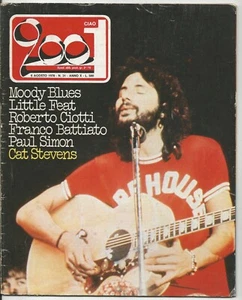 Ciao 2001 n°31 Agosto 1978 Cat Stevens Moody Blues Ciotti Battiato Paul Simon - Foto 1 di 1