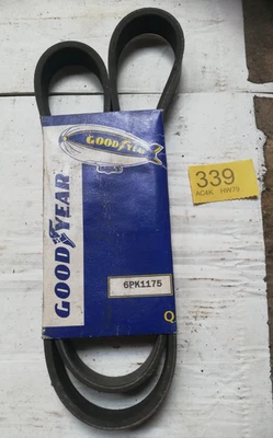 Cinturón serpentino Goodyear 6PK1175 para Audi Citroen Peugeot Renault Toyota Foto 1 de 4