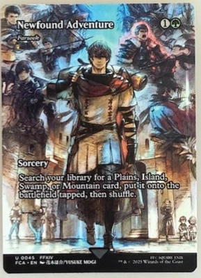 Newfound Adventure - Farseek (Showcase) Final Fantasy: Through the Ages Reg NM - Image 1 of 2