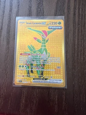 Iron Leaves ex 213/162 SV05: Temporal Forces Holo - Image 1 of 2