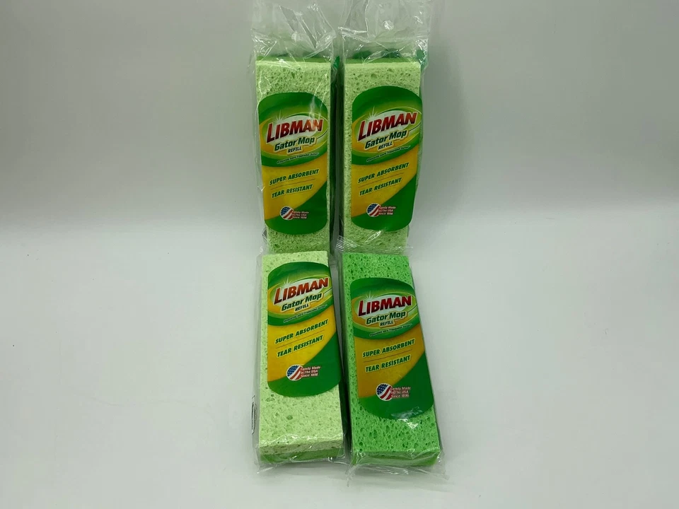 Libman 3021 Gator MOP Sponge Refill Green