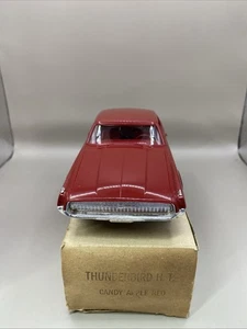 AMT FRICTION 1967 Ford Thunderbird 1/25 Scale Dealer Promo Candy Apple Red Box - Picture 1 of 8