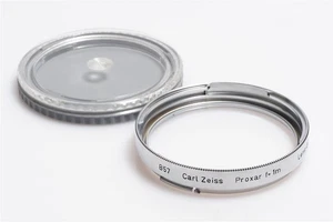 Hasselblad B50 B57 Filter 1m Proxar Chrome Carl Zeiss #47155 - Picture 1 of 3