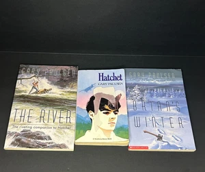 Menge 3 Beil Brian’s Saga Gary Paulsen Serie Bücher 1-3 Taschenbuch - Bild 1 von 3