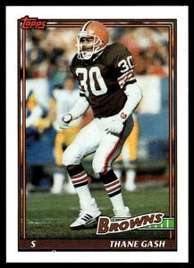 1991 Topps Thane Gash Cleveland Browns #590 - Picture 1 of 2