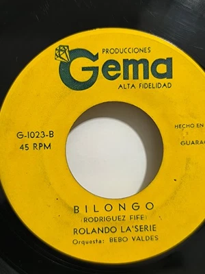 ROLANDO LA SERIE-ORQ.BEBO VALDES BILONGO GUARACHA CUBA LISTEN 🎵🎵 - Image 1 of 4