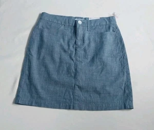 Croft & Barrow Skort mittelhoher Bund Damen blau Größe 6 - Bild 1 von 8