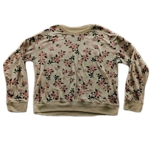 Draper James Top Womens Medium Floral Magnolia Super Soft Casual Comfy Pullover  - Picture 1 of 13