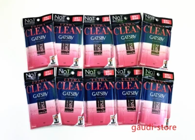 New!!! Gatsby Oil Clear Sheet High power, Super absorbent 70 sheets X 10 Packs - Изображение 1 из 3