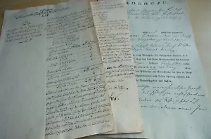 3 documenti 1776-1813 su dieci in HEDEPER (di diga) Braunschweig Wolfenbüttel - Foto 1 di 16