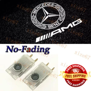 Non-Fading Door LED Light Projector Welcome Lamp For E-Class W210 1995-2003 AMG - Picture 1 of 9