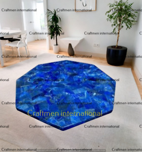 Lapiz Lazuli Table top, Handmade patio table, Home decor table, Kitchen table