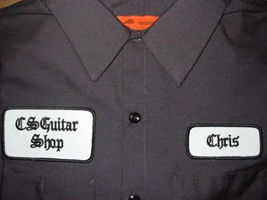 6 CUSTOM UNIFORM WORK SHIRT PERSONALIZED Company Name  - Picture 1 of 10