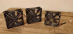 3x Case fans. Adda - AD0912HSA76GL 92mm, 3 Pin AD0812HSA70GL 80mm, 2 Pin. - Picture 1 of 12
