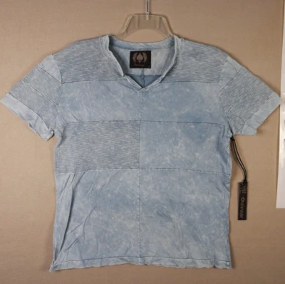 Camiseta Original Vintage Marca Salvage "Confusión" Azul V51T515 L Foto 1 de 4