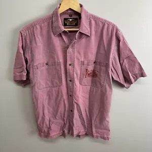 Camicia rossa abbottonata Harley-Davidson Pastimes Limited Ed Nostalgia Series M - Foto 1 di 6