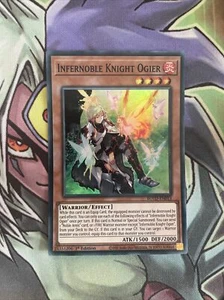 ROTD-EN013 Infernoble Knight Ogier Super Rare 1st Edition NM Yugioh Card - Picture 1 of 2