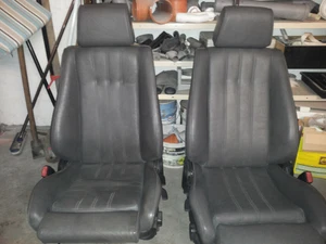 BMW e30 Sportsitze Leder grau Sitzheizung touring - Bild 1 von 6