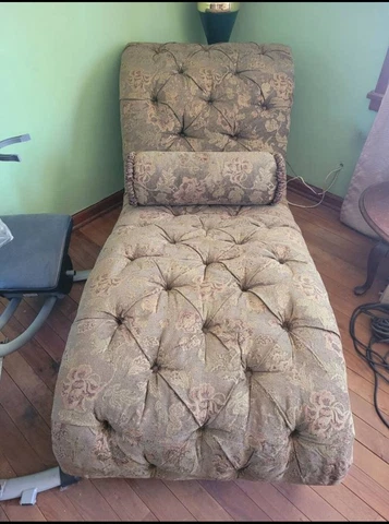ANTIQUE CHAISE LOUNGE CHAIR INDOOR Cover