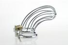 Latest Design Male Chastity Devices Stainless Steel Metal Cage Lock