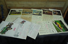 Vintage  Automobile Advertising Calendars - Lot of 9 - 1960's  1970's & 1981