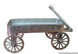 Pewter Wagon 3” working wheels and handle. LEAD FREE - Picture 1 of 21