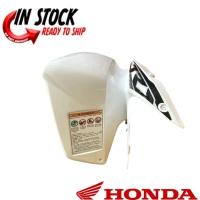 GUARDABARROS DELANTERO IZQUIERDO HONDA BLANCO 2006-2024 TRX250X EX OEM ORIGINAL 61250-HN6-F30ZA Foto 1 de 4