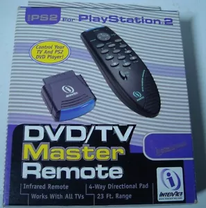 Playstation 2 DVD/TV Master Remote InterAct PS2 Infrared Remote Boxed Complete! - Picture 1 of 7