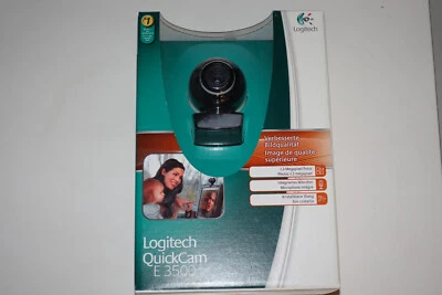 PC Kamera Logitech Webcam Quickcam E 3500 PC Webcam mit 1.3 MP  NEU! - Bild 1 von 4