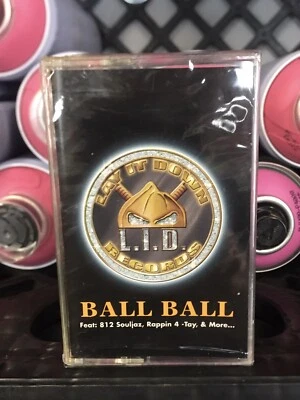Lay It Down Records Ball Ball Cassette Tape Bay Area 2000 Vintage Rap Mint - Image 1 of 2