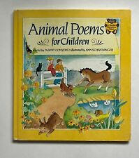 Animal Poems for Children by DeWitt Conyers (1982, Hardcover) Used Book