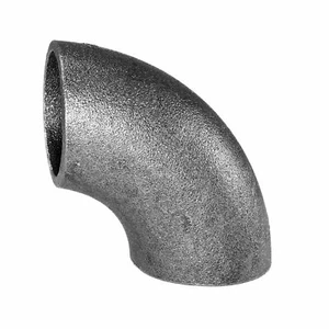 Schweißbogen 90 Grad kurz 42,4 mm 1 1/4" DN 32 schwarz Rohrbogen Stahlrohrbogen - Bild 1 von 3