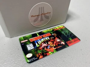 Etiqueta de juego de repuesto Donkey Kong Country (SNES) Super Nintendo - Imagen 1 de 1