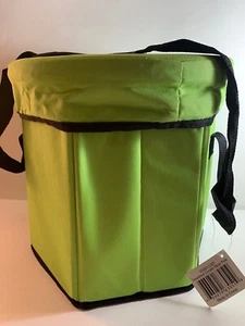 Collapsible Cooler Tote Insulated Green (c) - Picture 1 of 6