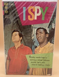 I Spy #6 Robert Culp photo cover Gold Key Comics 1968 silver age tv show classic - Picture 1 of 3