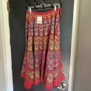 Boston Prosper Women’s Skirt - NWT - Size 6 - Red - Sequins- Fabulous! - Picture 1 of 10