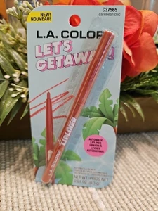 NEW L.A. COLORS LET’S GETAWAY LIPLINER CARIBBEAN CHIC C37565 TWIST UP AUTOMATIC - Picture 1 of 3