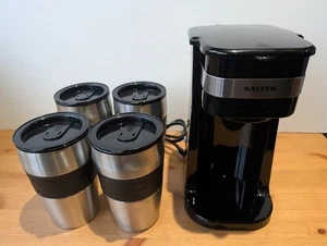 Salter Kaffeemaschine to Go 1 Tasse Filterkaffeemaschine + 4 Tassen - Filter fehlt - Bild 1 von 20