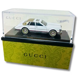 Gucci x Hot Wheels Cadillac Seville Limited Edition 1:64 Diecast Car with Box - Picture 1 of 10