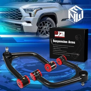 Pair of J2 2"-4" Lift Front Upper Control Arm for 2007-2022 Tundra Sequoia Black - Bild 1 von 6
