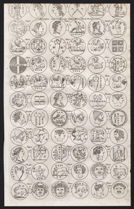 Archipiélago Grecia Mar Egeo monedas monedas numismáticas grabado Dapper 1688 - Imagen 1 de 1