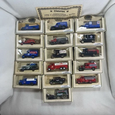 Set 16 Chevron 1996 Limited Edition Commemorative Series Die Cast Model Replicas - Image 1 of 4